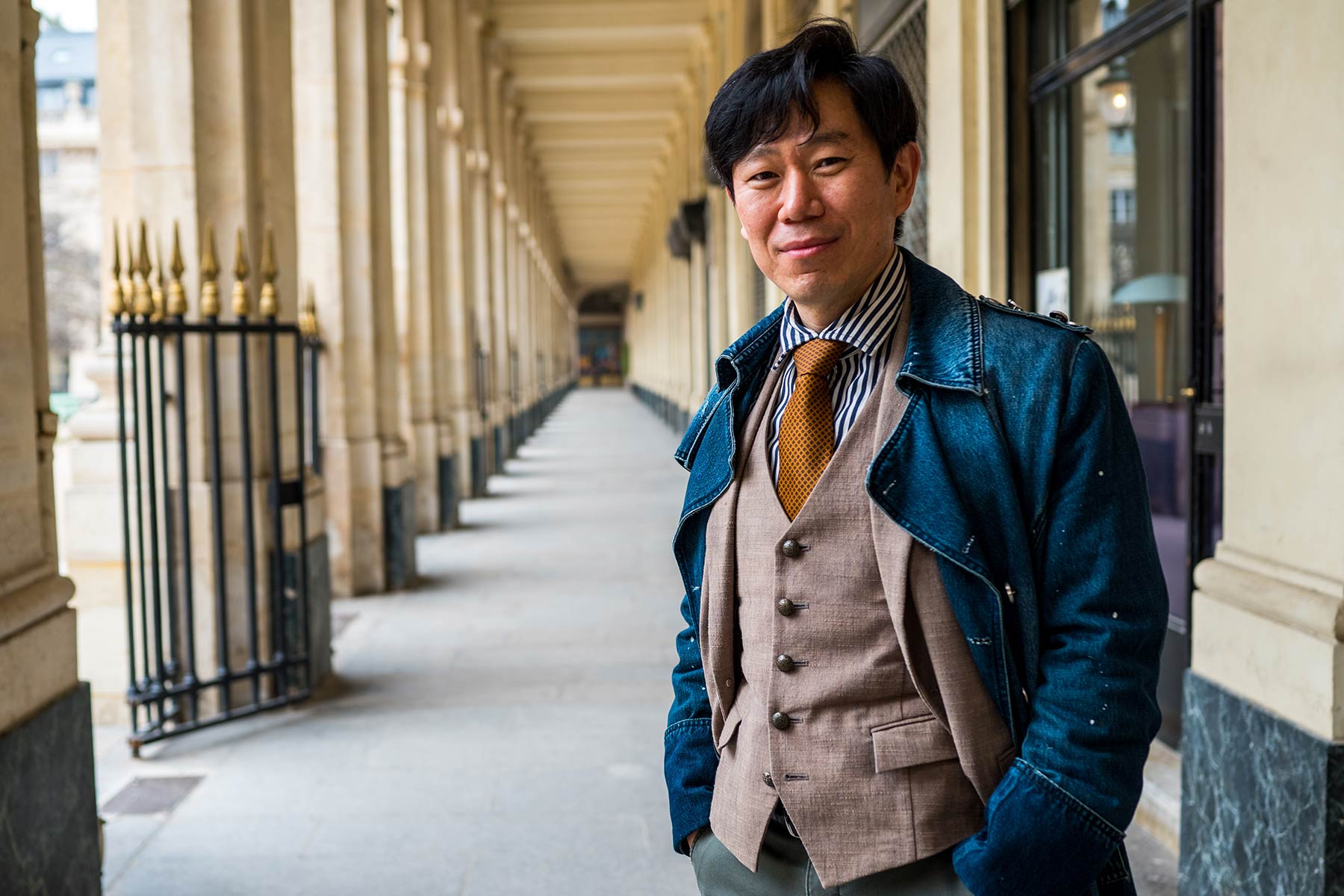 shooting portrait entreprise passages couverts