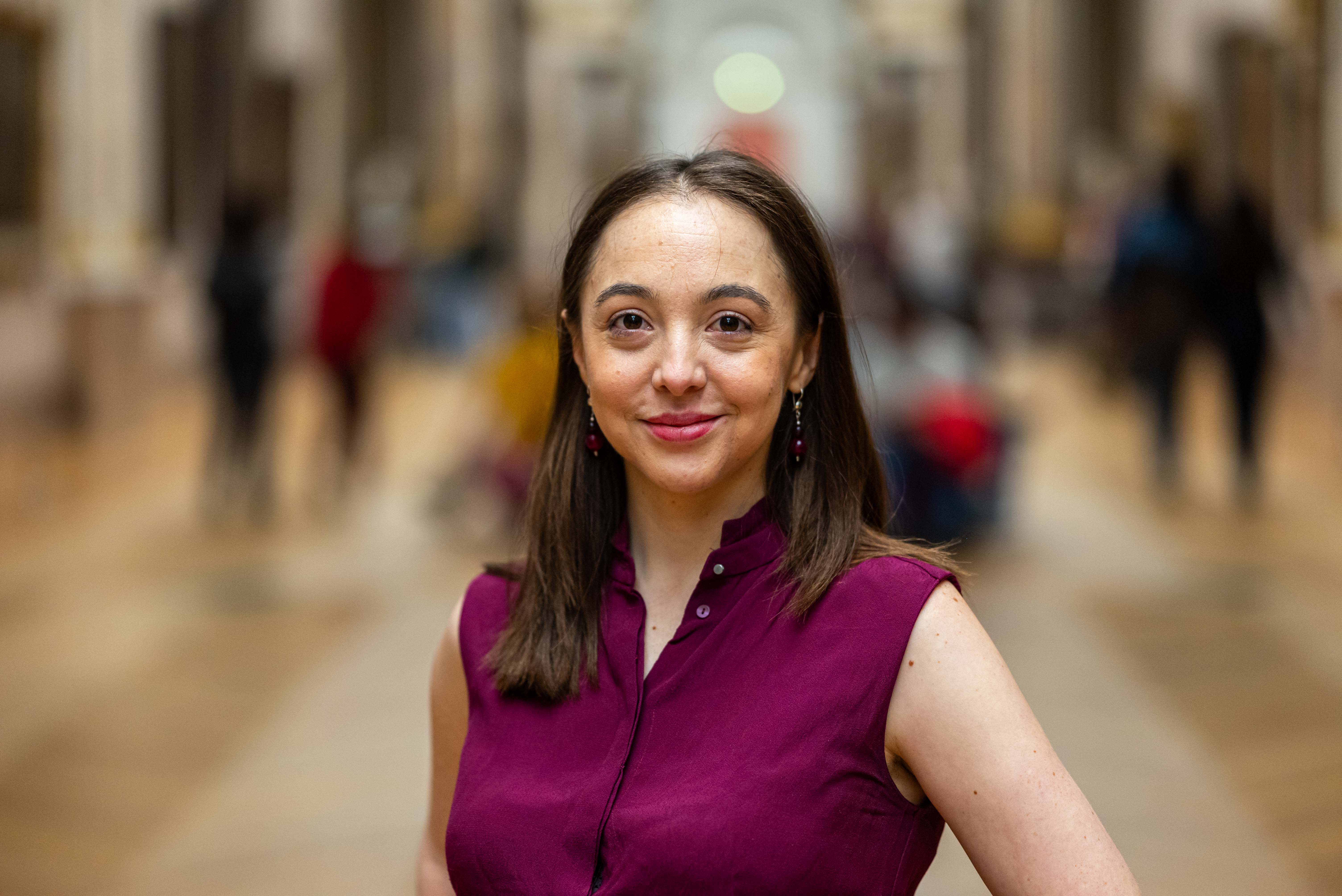 shooting photo portrait au louvre