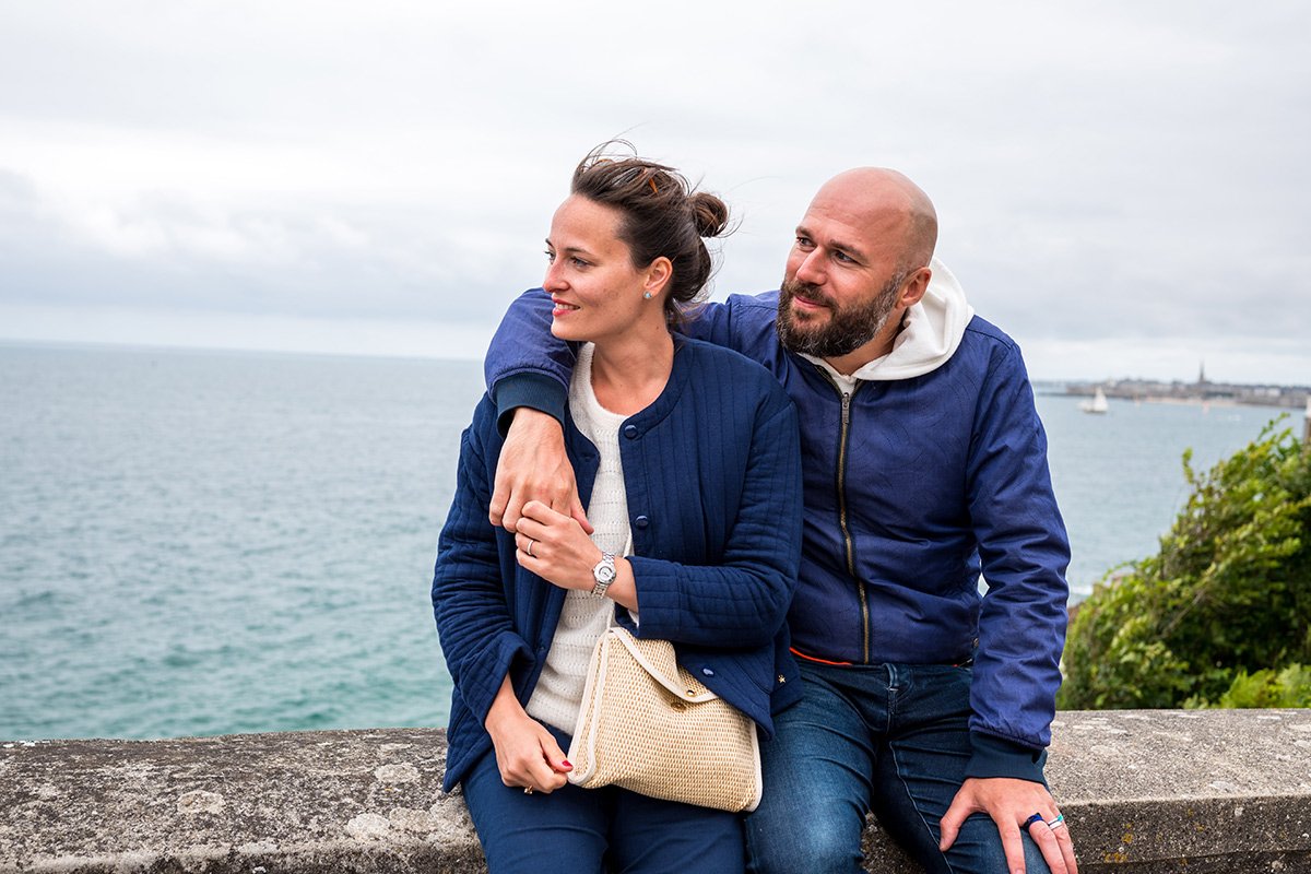 shooting photo couple à Paris