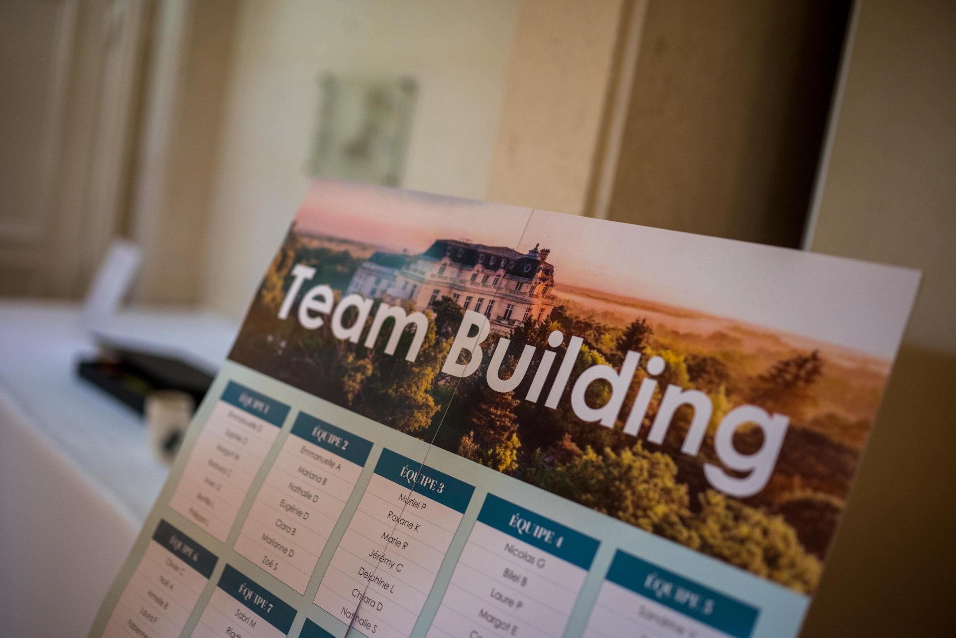 team building reportage photo ile de france