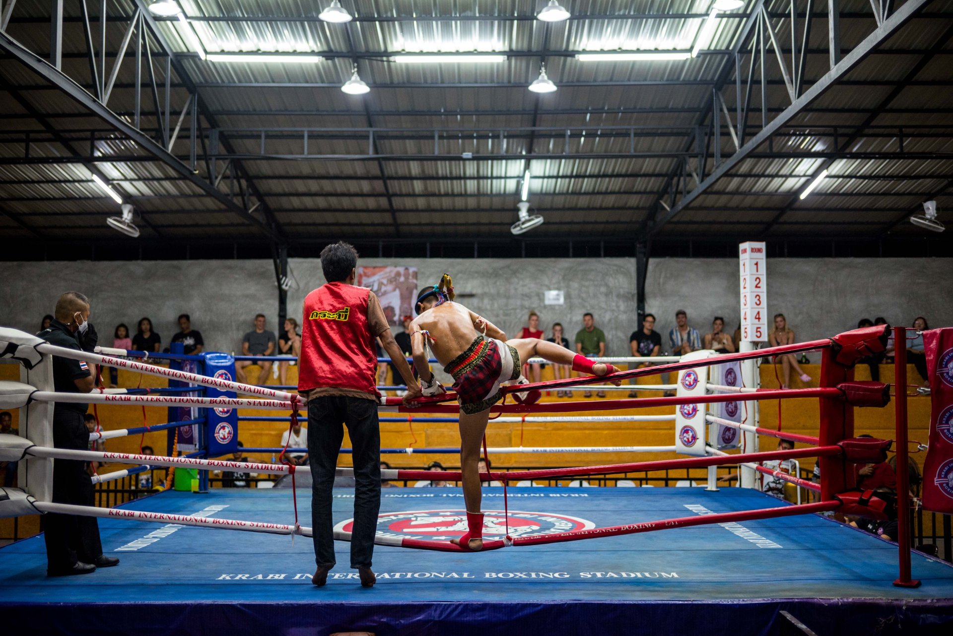 photographe sport reportage photo compétition de boxe thai